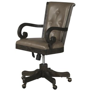 Magnussen Home Bellamy Upholstered Desk Chair
