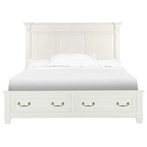 Magnussen Home Brookfield King Wood Storage Bed