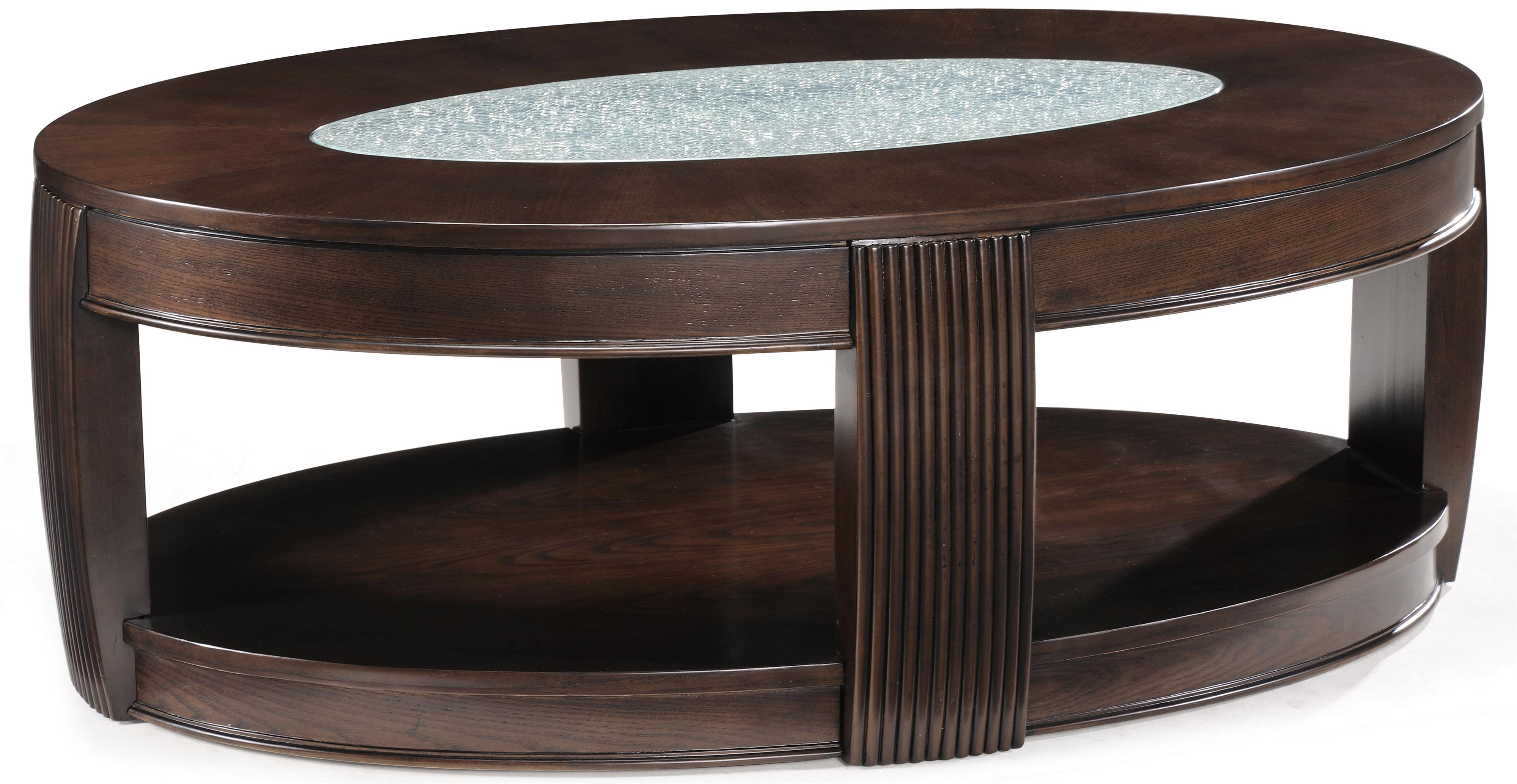 Oval Coffee Table magnussen home ino oval coffee table w/ glass inset - wayside Oval Coffee Table magnussen home ino oval coffee table w/ glass inset - wayside