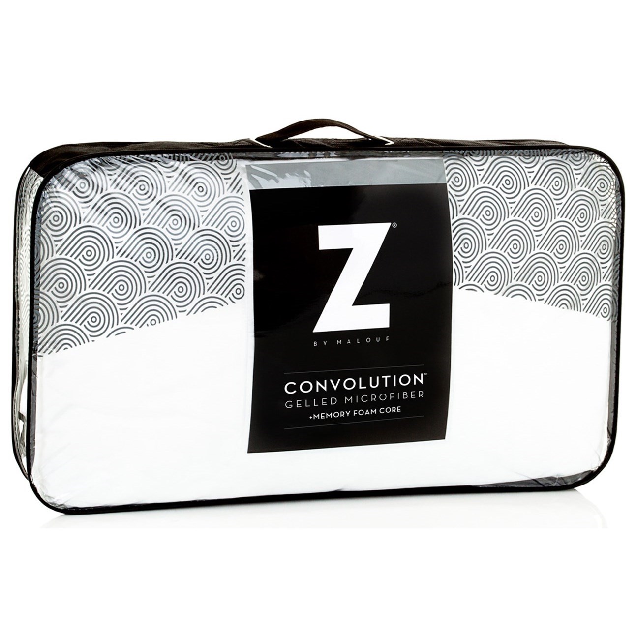 z by malouf gel convolution pillow