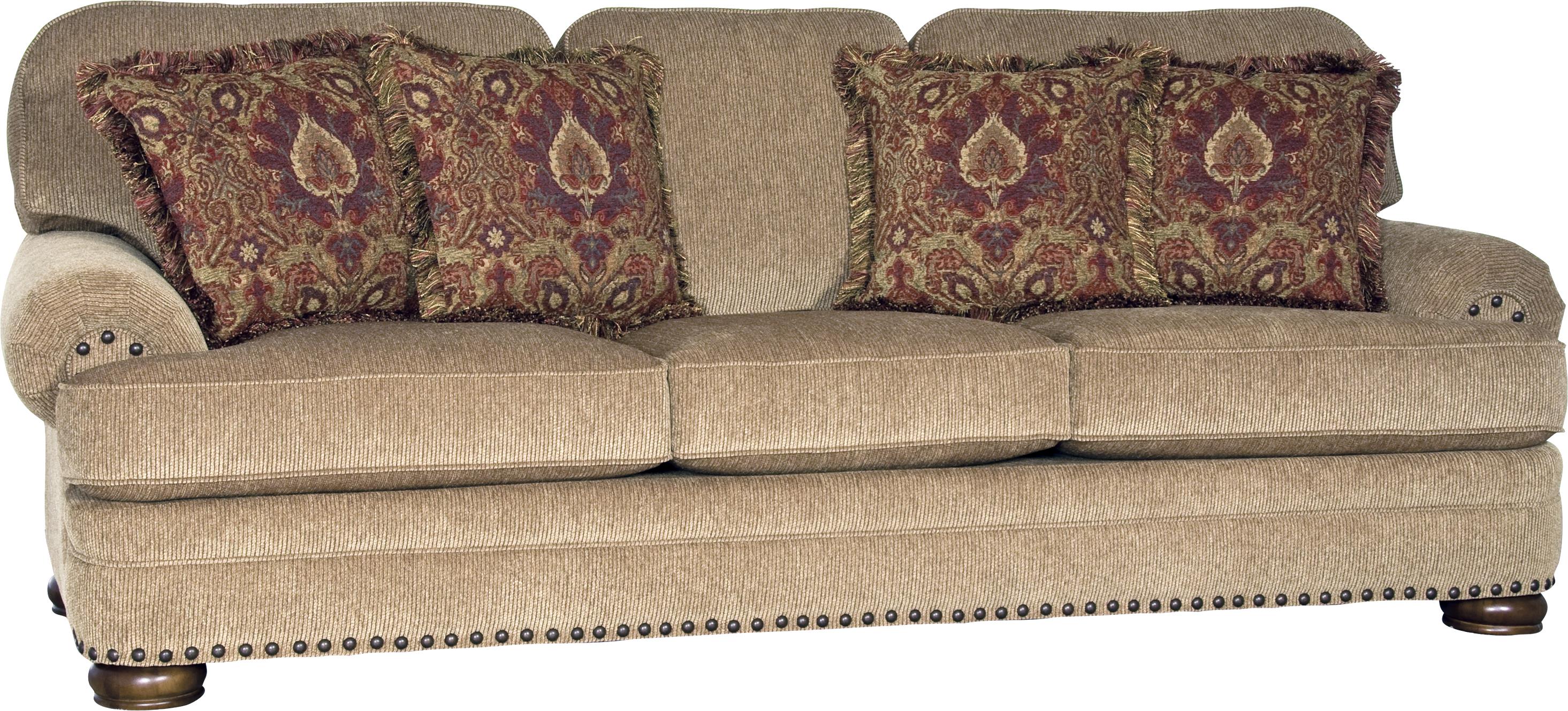 Mayo 3620 Traditional Stationary Sofa Olinde S Furniture Sofas Traditional Sofa