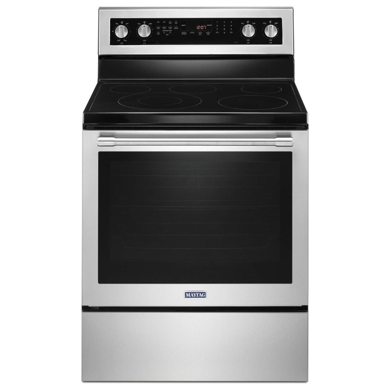 Maytag Mer8800fz30 Inch Wide Electric Range With True Convection And 30 Inch Wide Electric Range