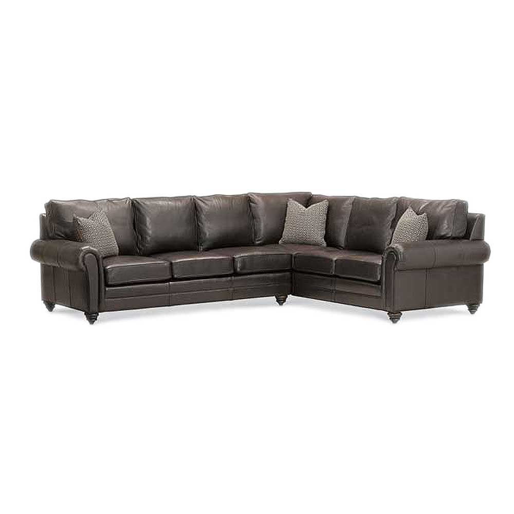 Miles Talbott 2290 Series Leather Sectional Sofa Find