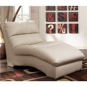 Signature Design by Ashley DuraBlend - Cream Chaise