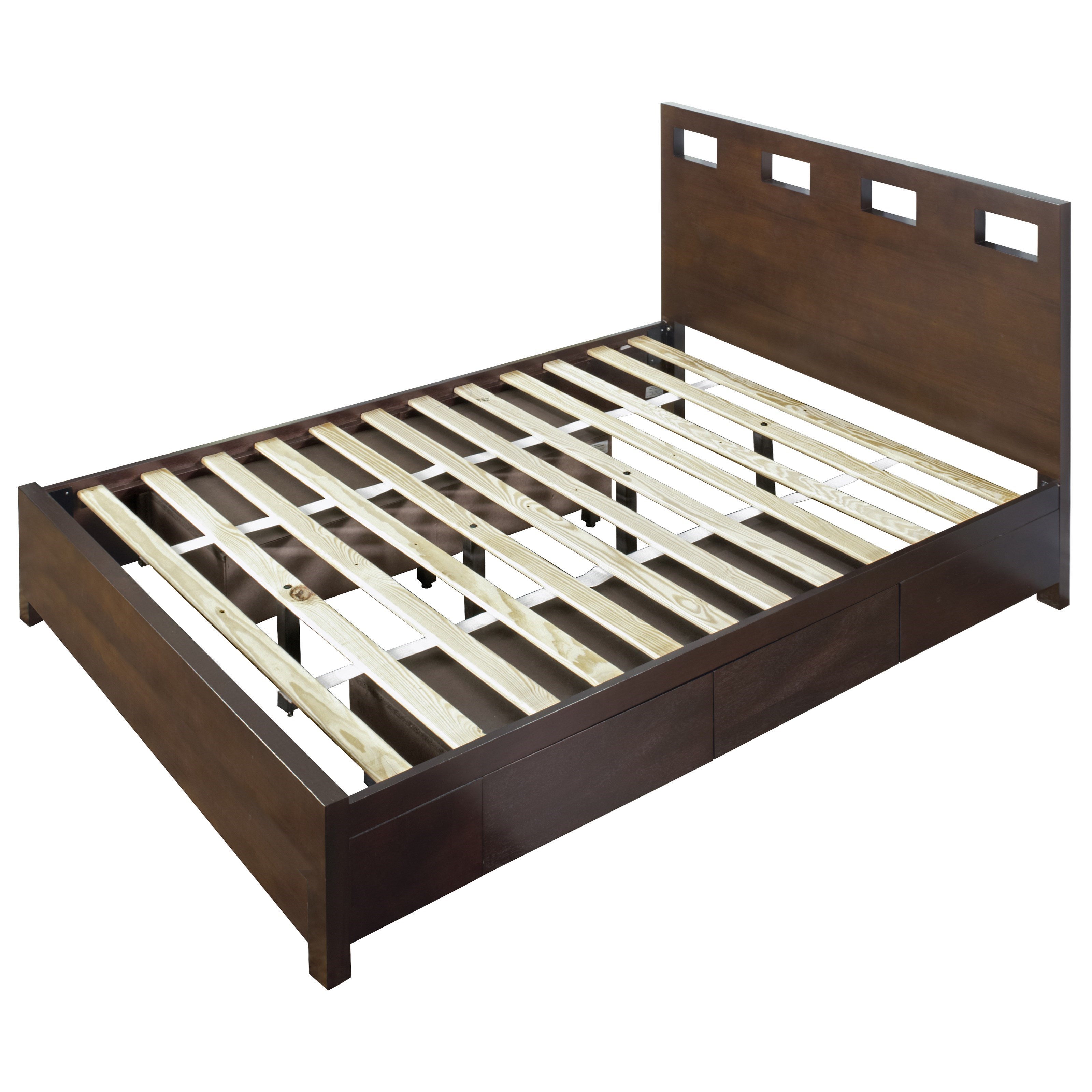 Riva California King Platform Storage Bed | Sadler's Home ...