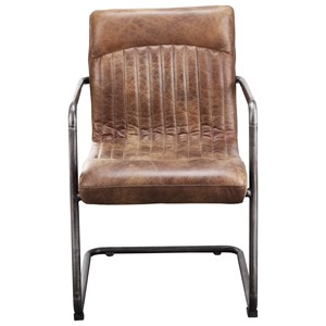 Moe's Home Collection Ansel Arm Chair - Light Brown - M2