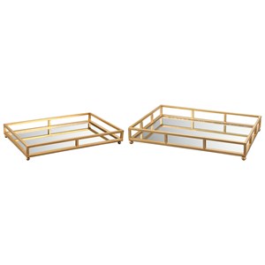 Moe's Home Collection Decorative Accessories Grid Tray Rectangle