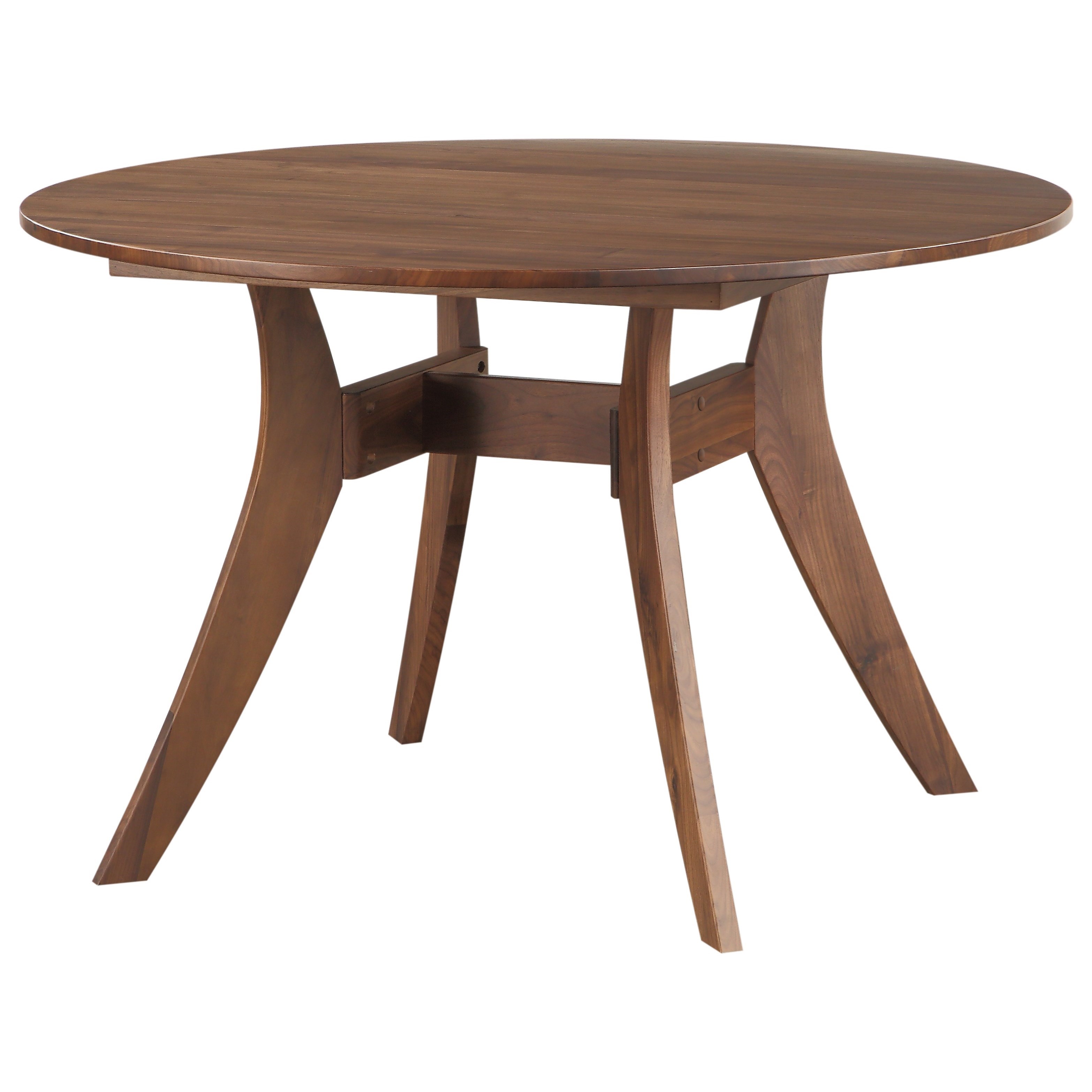 table round creek walnut Florence Century Mid Modern Home Moe's Round Collection table round creek walnut Florence Century Mid Modern Home Moe's Round Collection