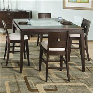 Najarian Spiga 5 Piece Counter Height Dining Set