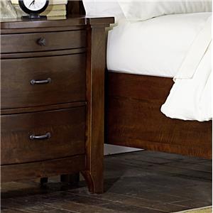 Napa Furniture Designs Whistler Retreat 3 Drawer Nightstand