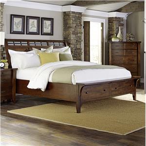 Napa Furniture Designs Whistler Retreat King Storage Bed