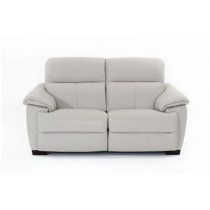Natuzzi Editions Potenza Wall Hugger Power Reclining Sectional
