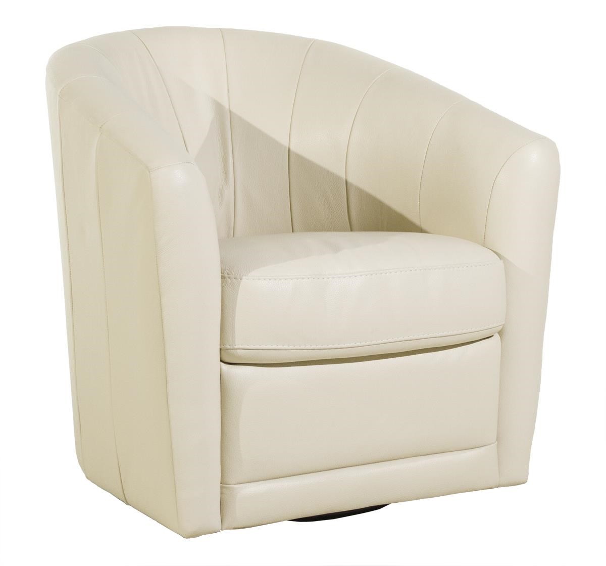 Natuzzi Editions Giada Swivel Chair HomeWorld Furniture Upholstered