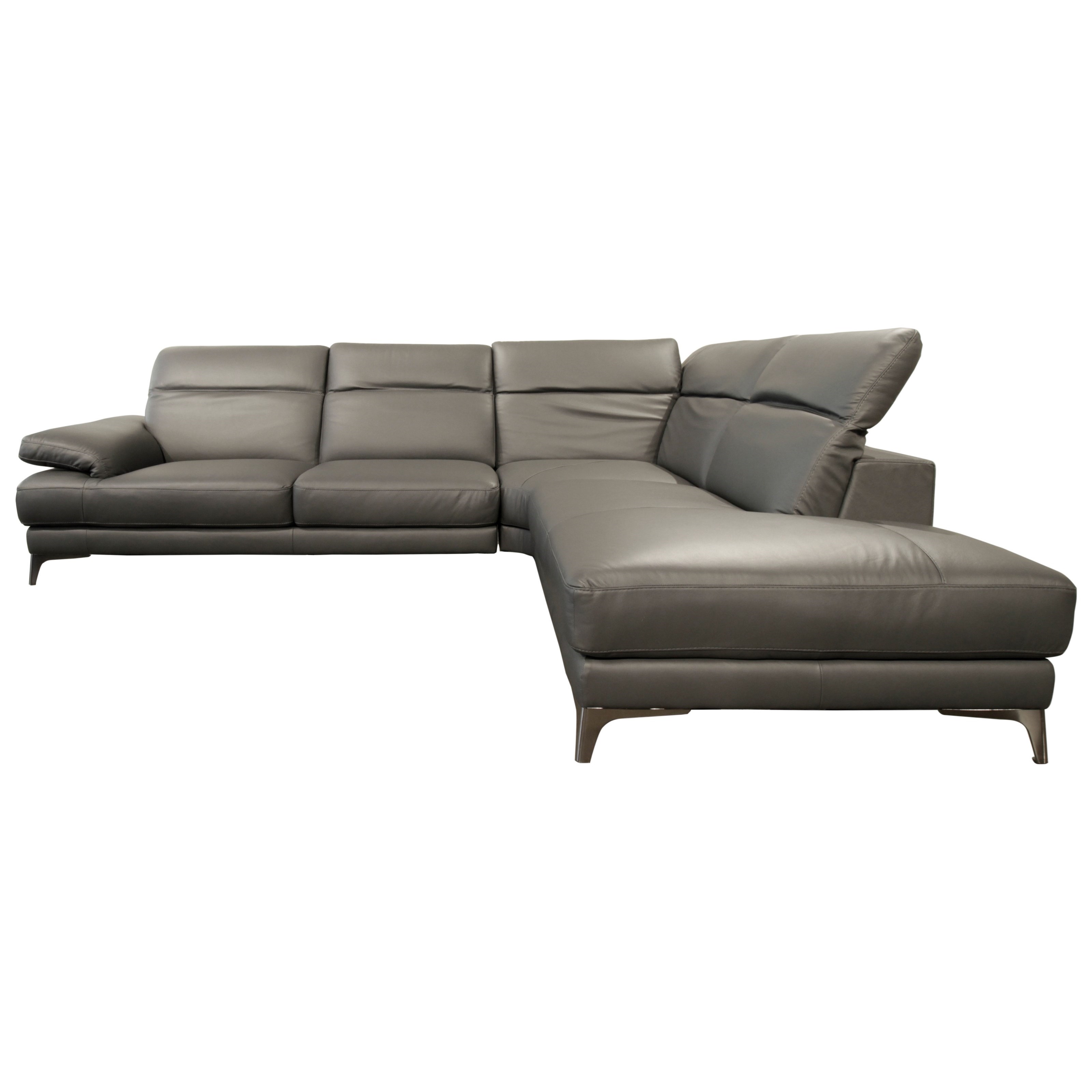 Natuzzi Editions Speranza Contemporary 3 Piece Sectional with