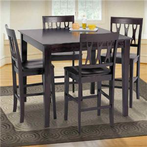 New Classic Abbie 5 Piece Table and Chairs