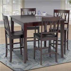 New Classic Abbie 5 Piece Table and Chairs