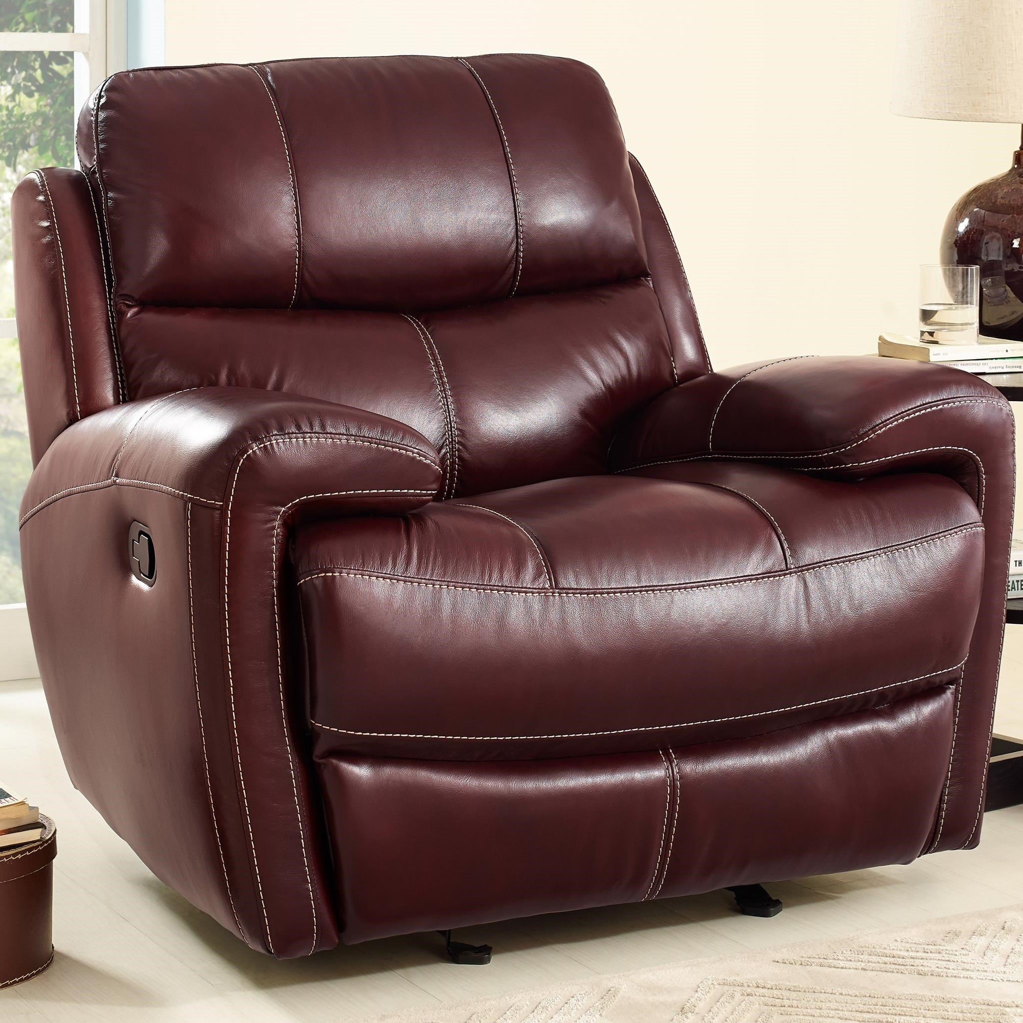 New Classic Boulevard L2233 13p Brg Casual Power Glider Recliner