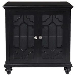 New Classic Enzo Glass Front Cabinet with Doors