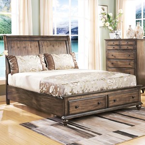New Classic Fallbrook Queen Sleigh Bed