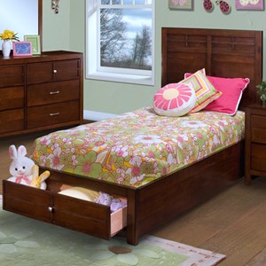 New Classic Kensington Twin Storage Bed