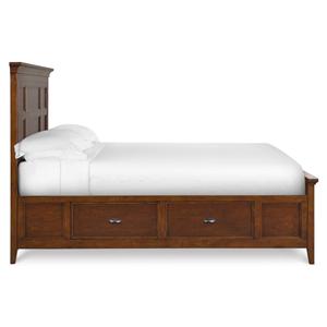 kids bed side view wood bed twin panel bed with one storage rail kids beds wayside furniture kids bed side view wood bed twin panel bed with one storage rail kids beds wayside furniture