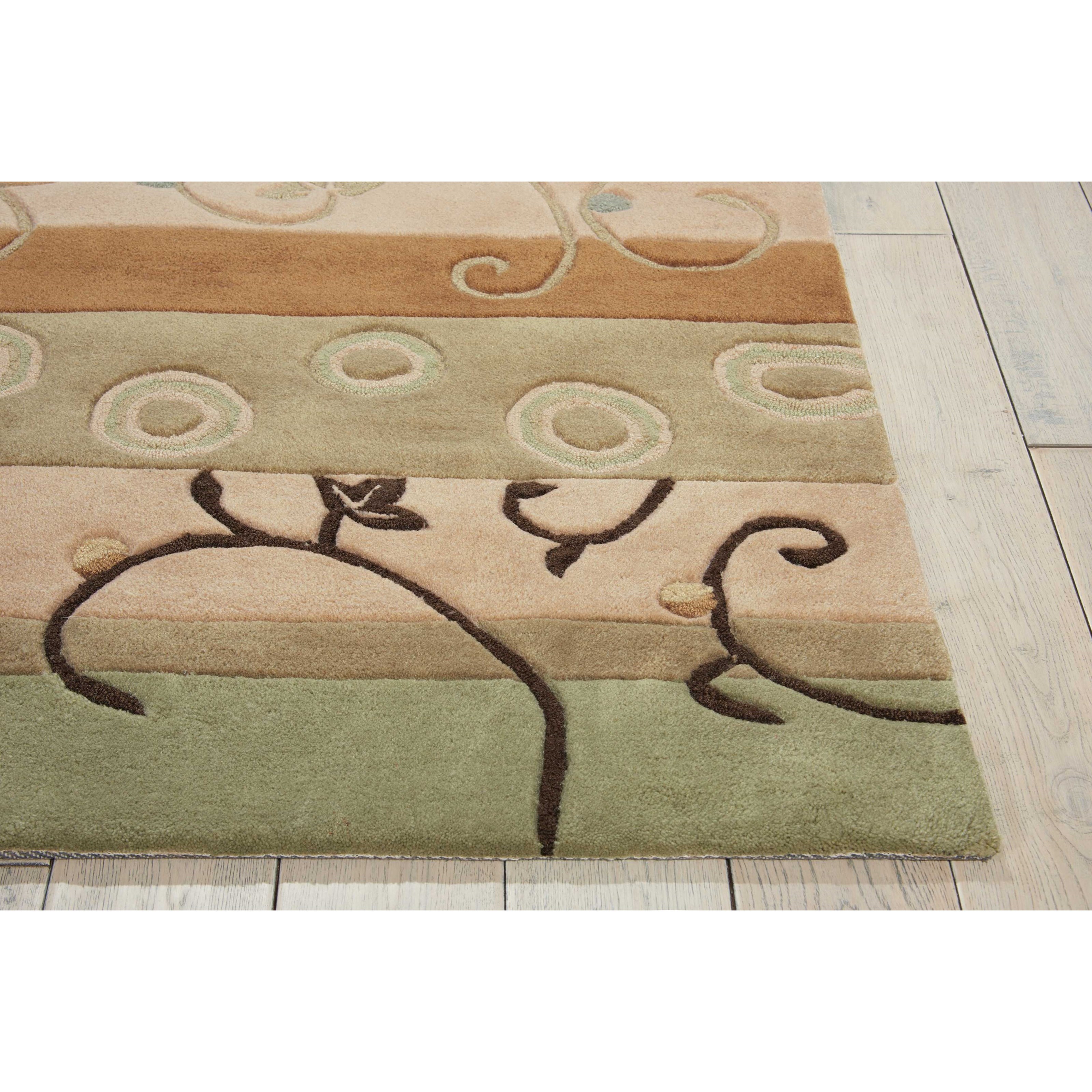 Contour 8' x 10'6" Green Rectangle Rug Rotmans Rugs