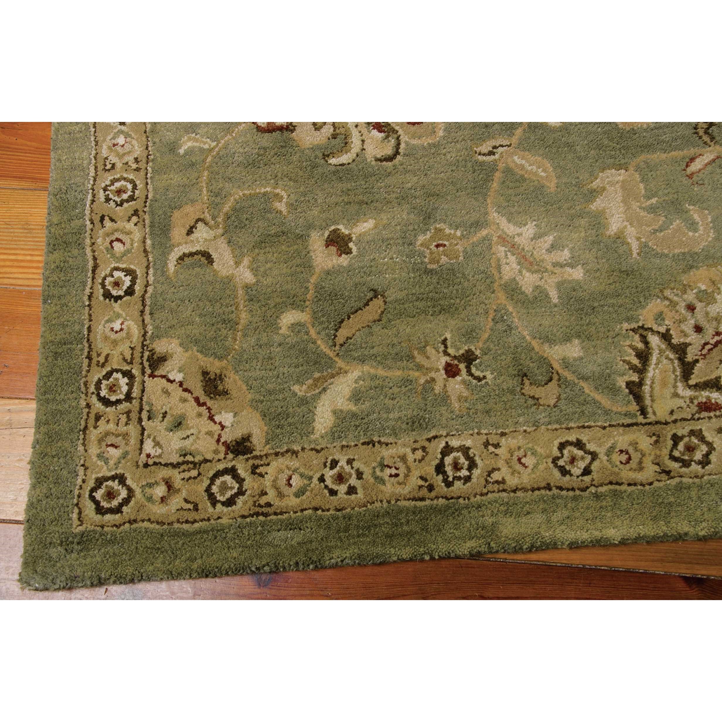 Nourison Jaipur 8'3" x 11'6" Green Rectangle Rug Belfort Furniture Rugs