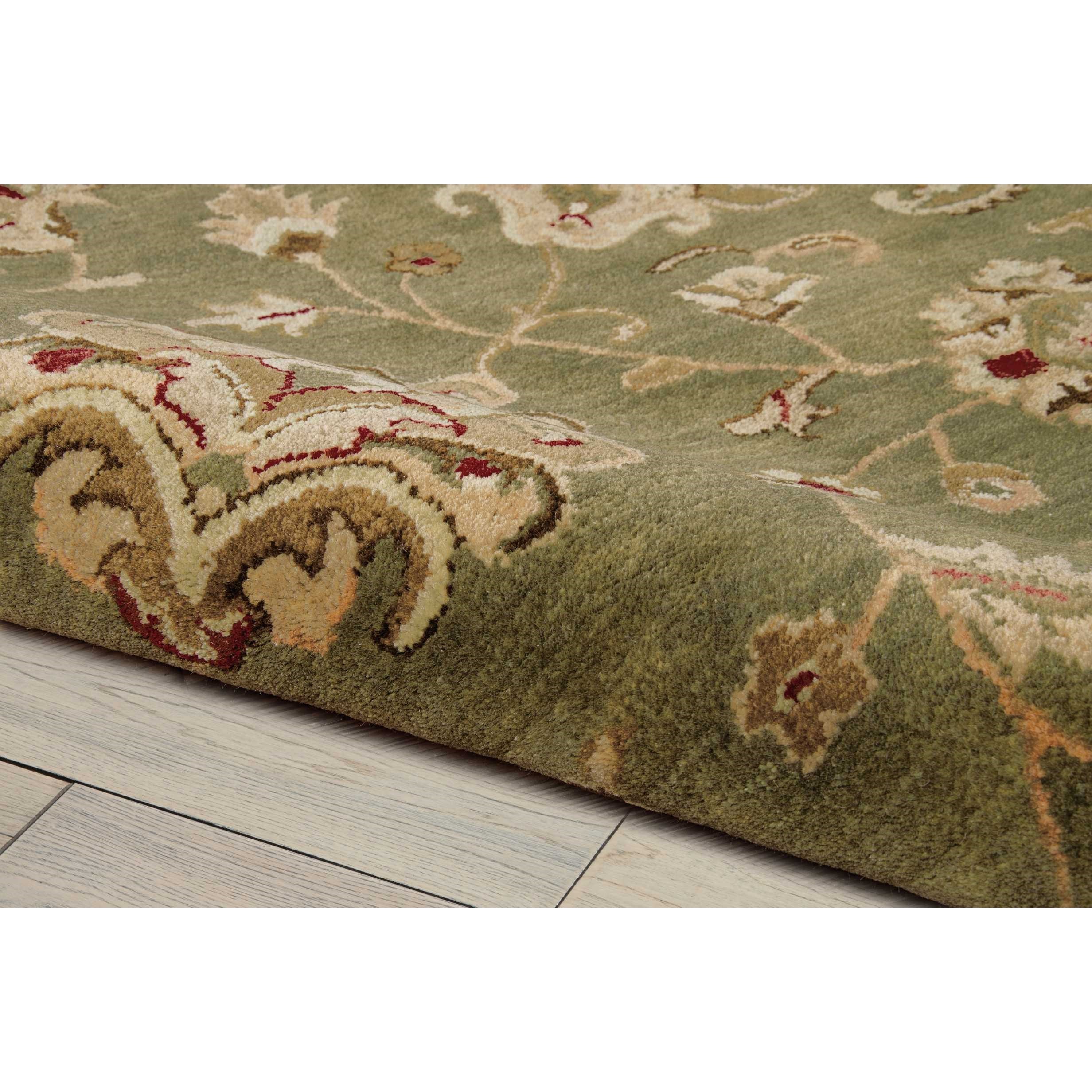 Nourison Jaipur 8'3" x 11'6" Green Rectangle Rug Belfort Furniture Rugs