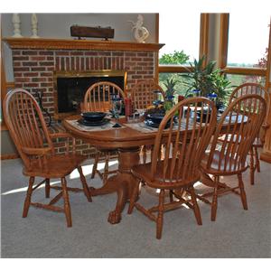 Oakwood Industries Casual Dining 7 Piece Dining Set