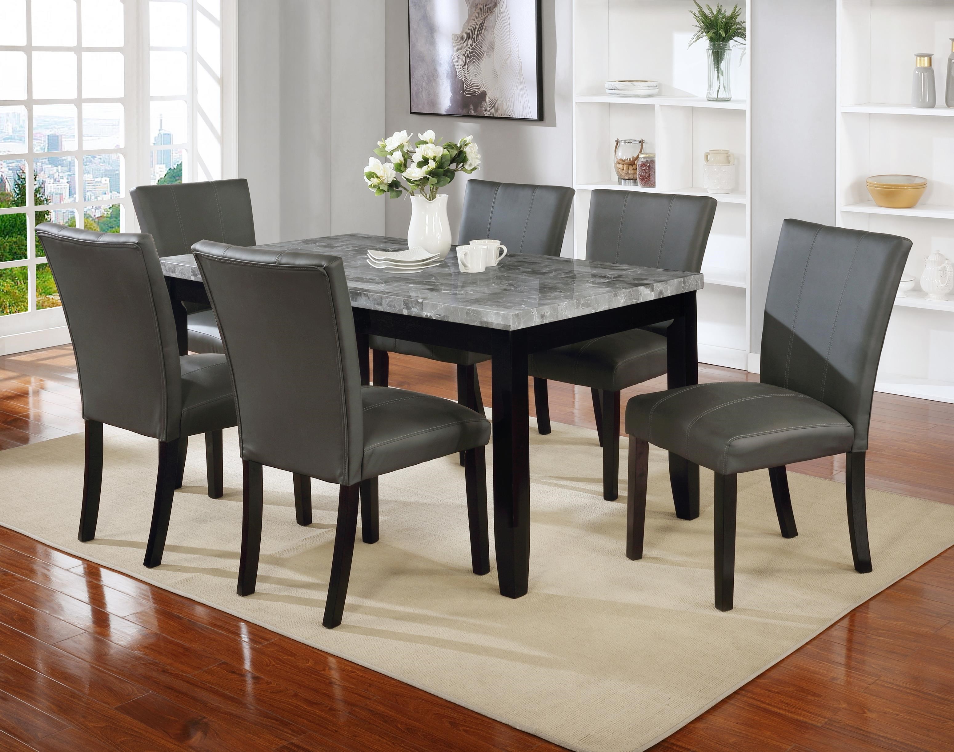 Offshore Furniture Source Petersburg 401318503 Grey Faux Marble