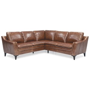 Palliser Balmoral Contemporary 2 Piece Sectional With Interior Arm
