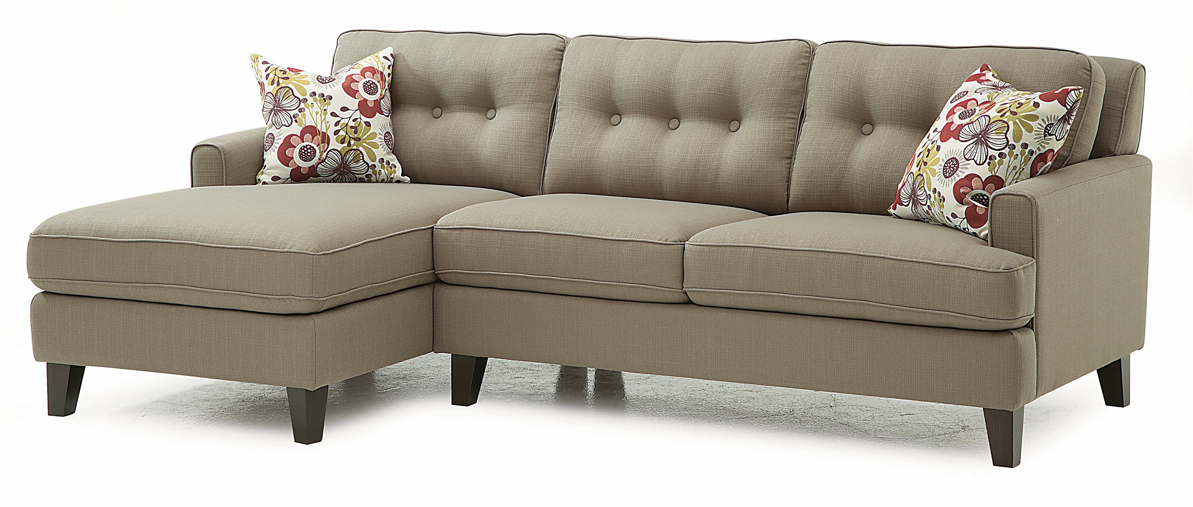 Palliser Barbara Two Piece Sectional Sofa with LHF Chaise AHFA Sofa