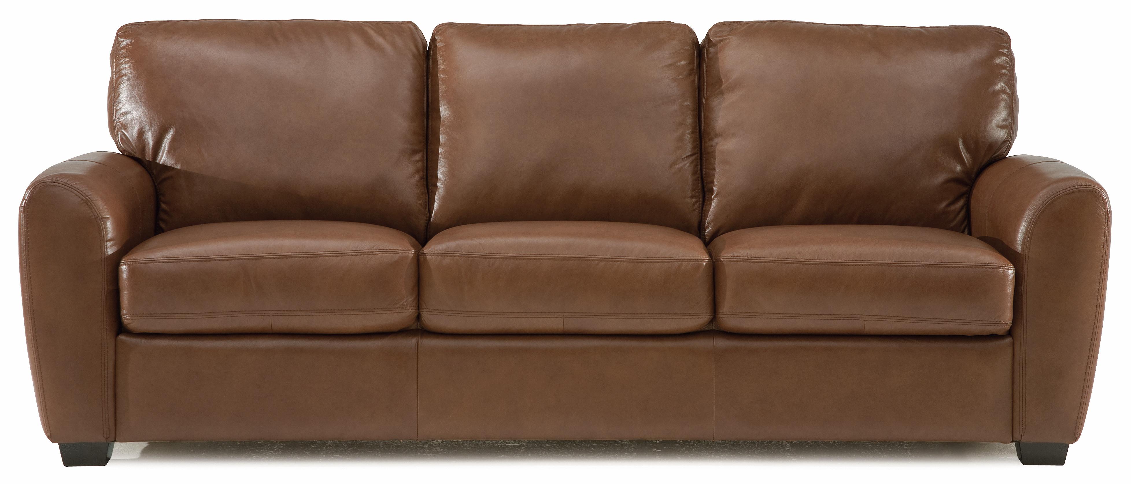 Palliser Connecticut Contemporary Sofa with Rounded Track Arms