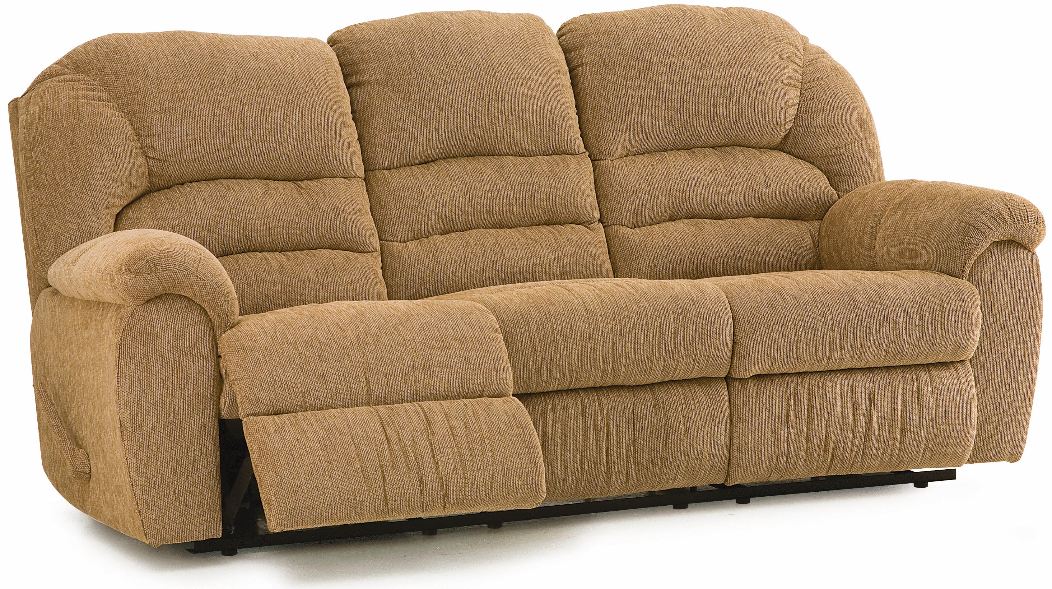 Palliser Taurus Casual Reclining Sofa with Center Drop Down Table