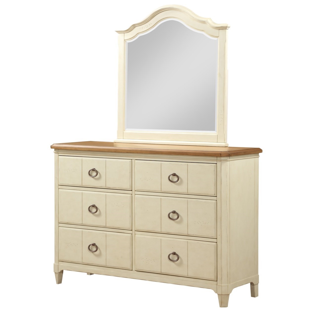 Panama Jack by Palmetto Home Millbrook Dresser and Mirror ...