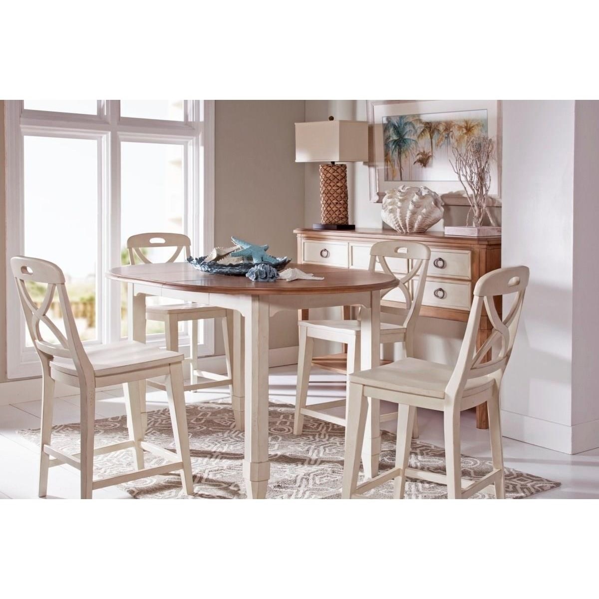 Panama Jack by Palmetto Home Millbrook 112650 Round Leg Table Baer's