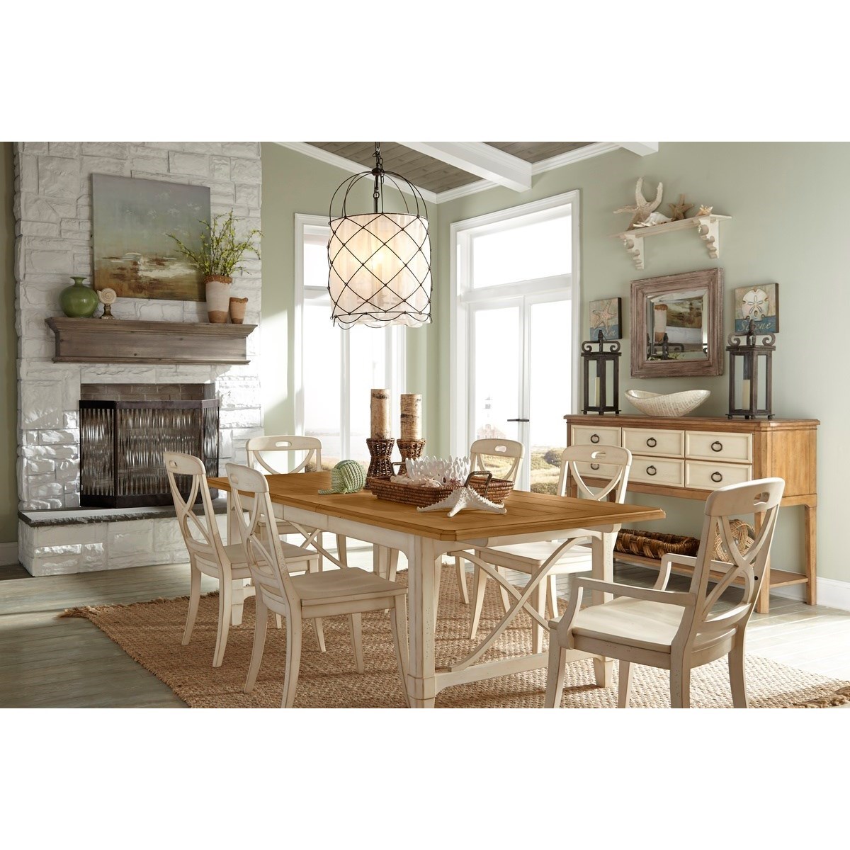 Panama Jack by Palmetto Home Millbrook 7 Piece Dining Set ...
