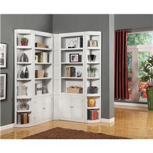 Bookcases Sacramento Rancho Cordova Roseville California Parker House Boca Corner Bookcase Unit