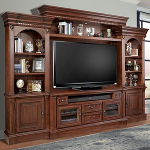 Parker House Franklin 4 Piece Entertainment Wall