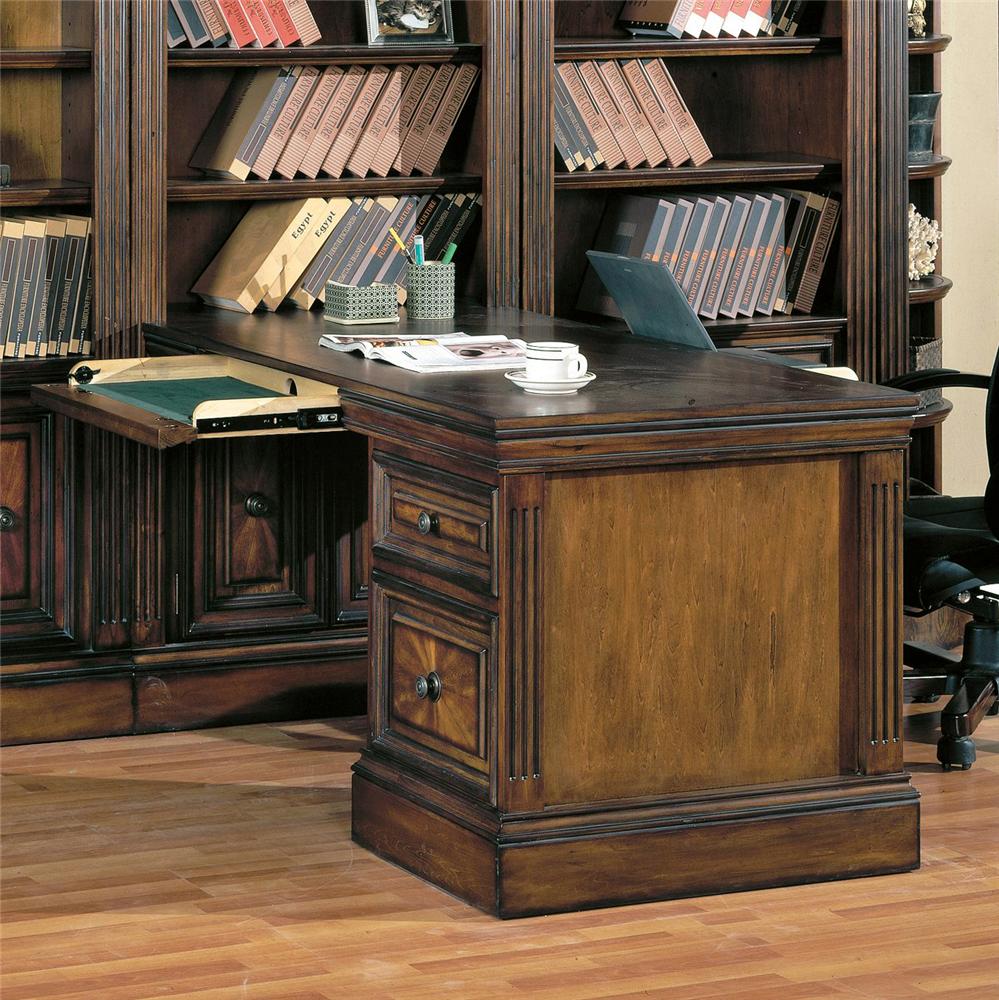 Parker House Huntington HUN#490-2 Two-Piece Peninsula Desk | Del Sol