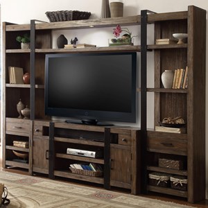 Parker House Tribeca 4 Piece Entertainment Wall