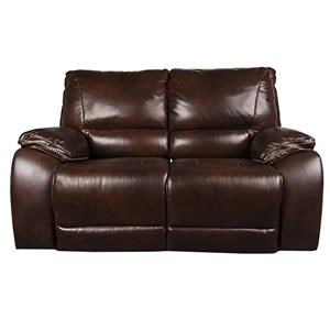 Parker Scott Warwick Leather Match Loveseat With Parker Scott Warwick Leather Match Loveseat With Headrest Morris Home Reclining Love Seats