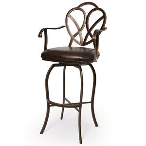 Bar Stools Dealer Locator Pastel Minson Iron Barstools San Marina 30 Swivel Barstool With Arms