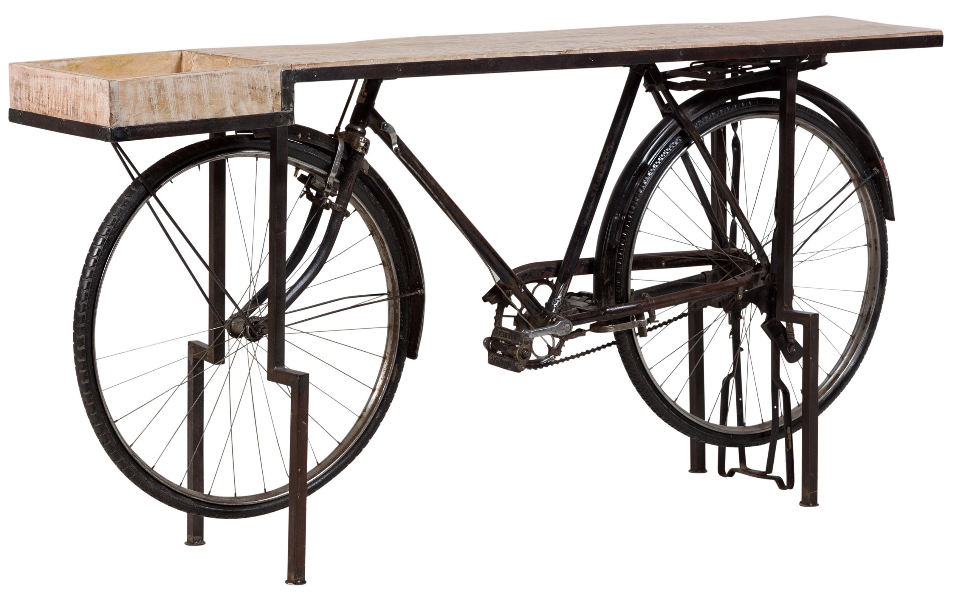 Porter International Designs Occasionals Highway Bicycle Console Table Rife S Home Furniture Sofa Tables Consoles