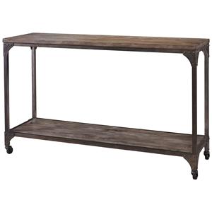 Powell Benjamin Chairside Table With One Shelf Powell Benjamin Chairside Table With One Shelf