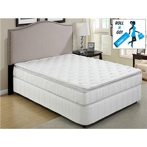 Queen Mattresses Mattress Sets San Fernando Los Angeles Primo International Cosmos Pillow Top Queen Sz Mattress With Foundation