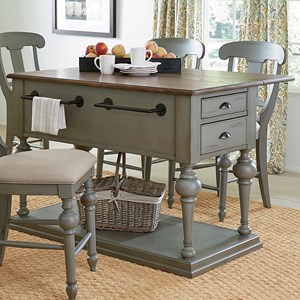 Progressive Furniture Colonnades Kitchen Island