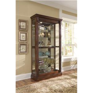 Pulaski Furniture Curios Two Way Sliding Door Curio