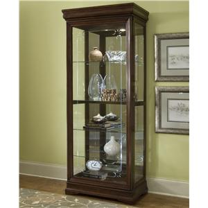 Ski Furniture Curios 21308 Gallery Curio Cabinet Baer S Ski Furniture Curios Gallery Curio Cabinet