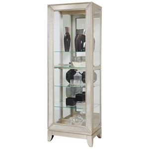 Pulaski Furniture Curios Platinum Side Entry Curio